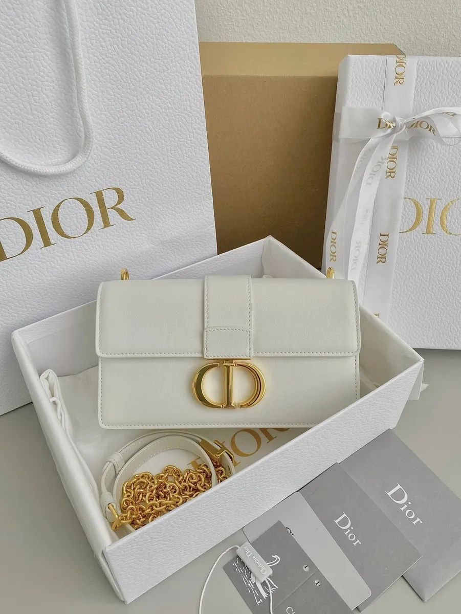 Dior Caro Small Leather Shoulder Bag