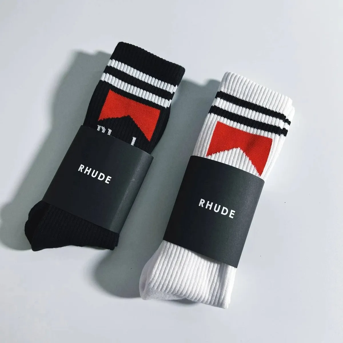 RHUDE Bowtie Crew Socks