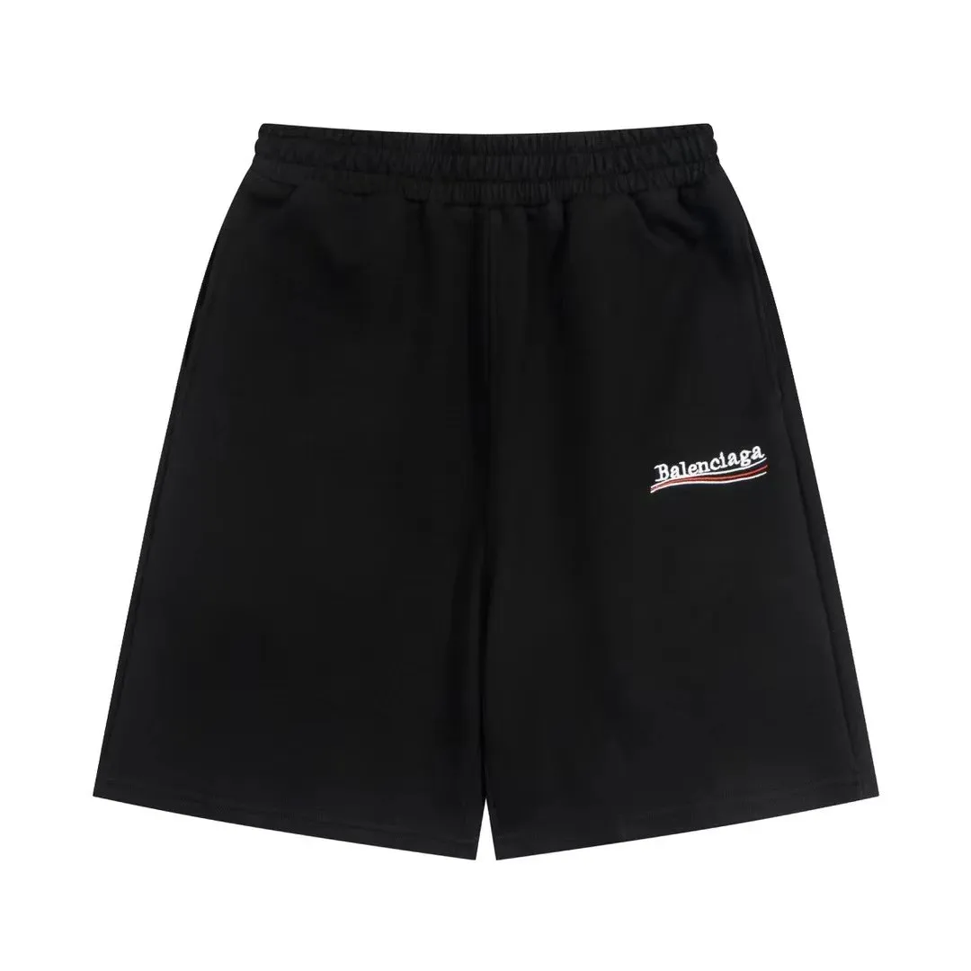 Balenciaga Logo Embroidered Shorts [3 styles]