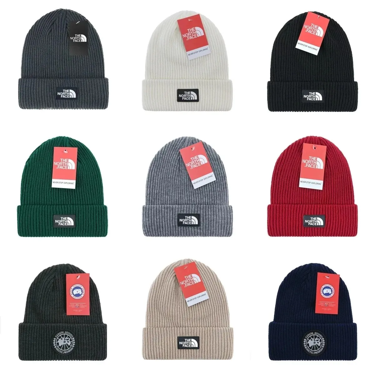 The North Face Ribbed Beanie [38 styles]