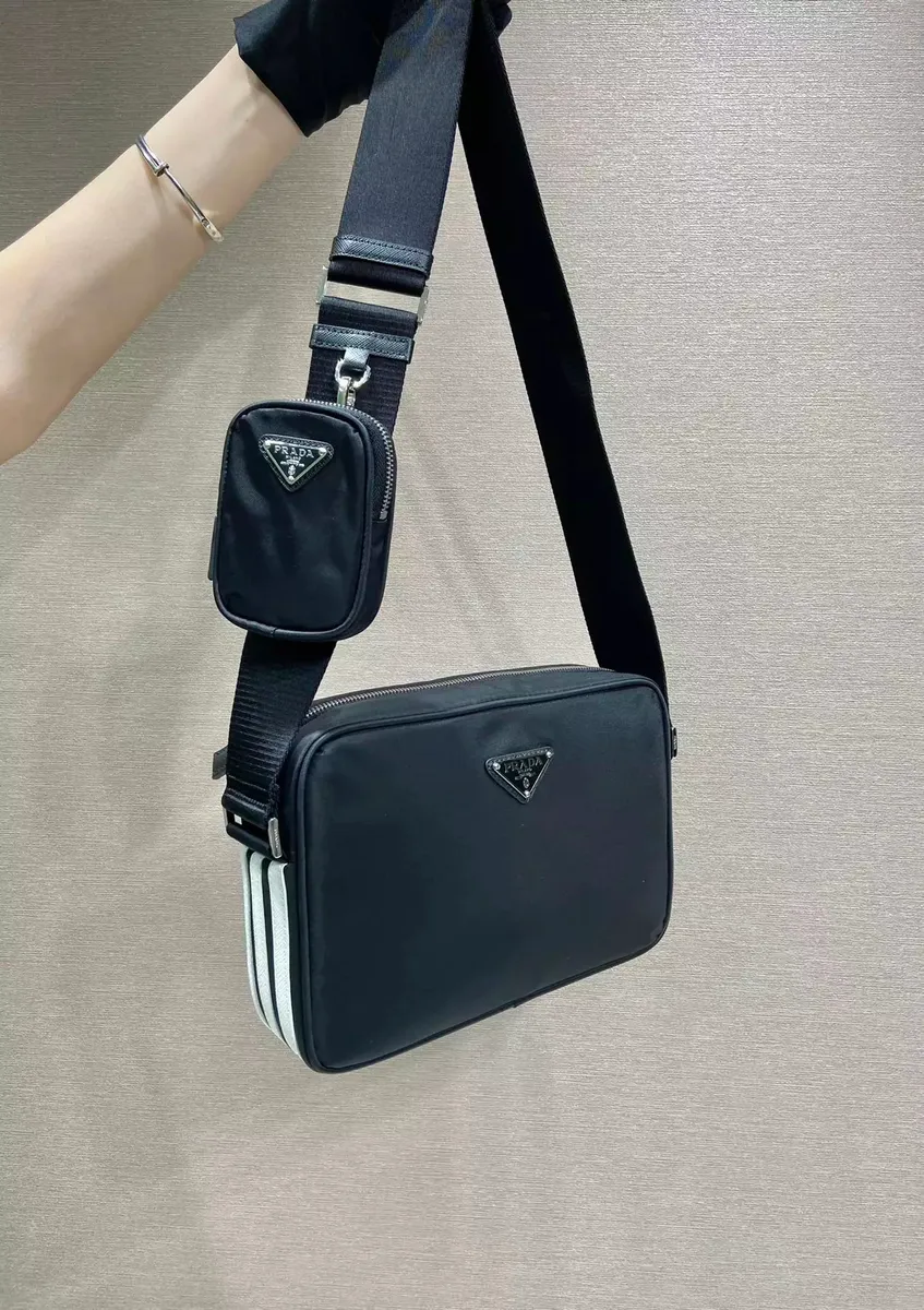 Prada Re-Nylon Crossbody Bag with Phone Pouch