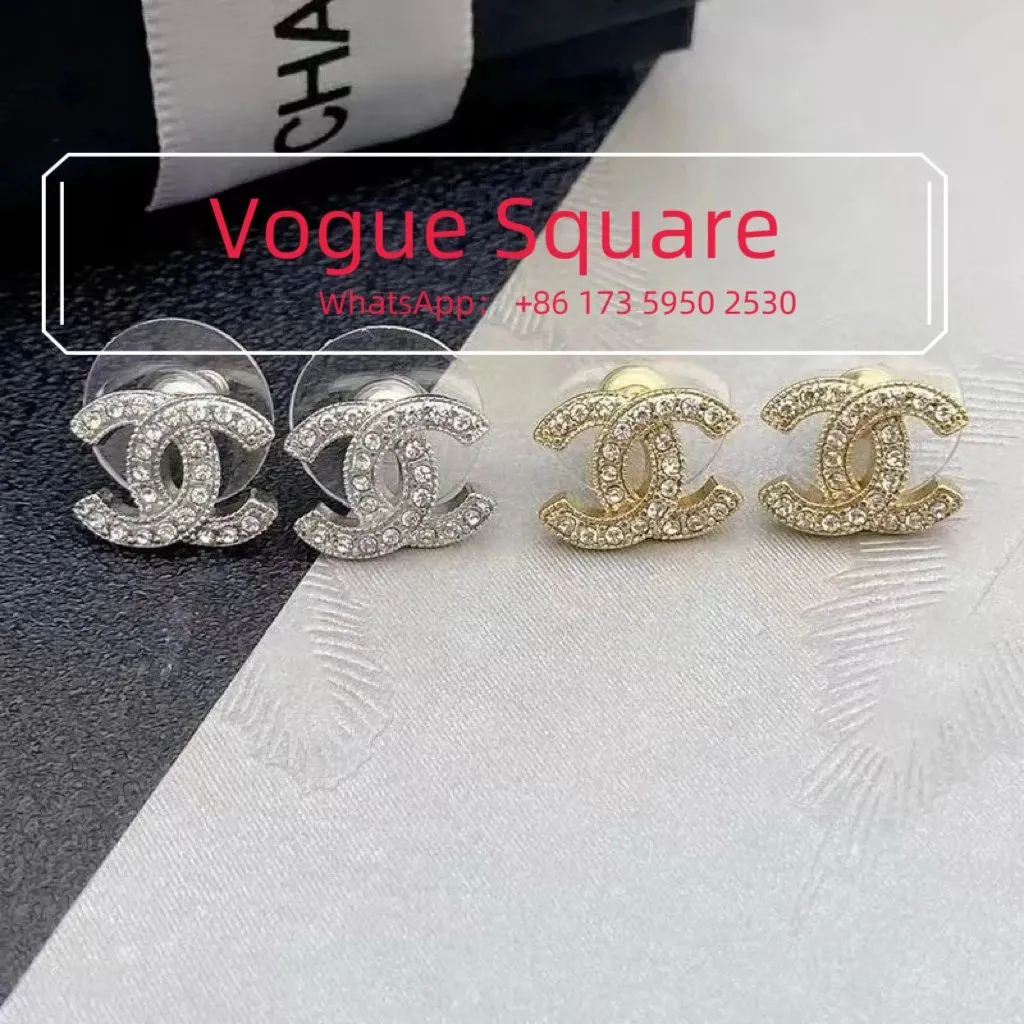 Chanel CC Logo Stud Earrings [40 styles]