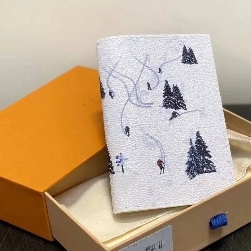 Hermès Snow Scene Passport Holder [4 styles]