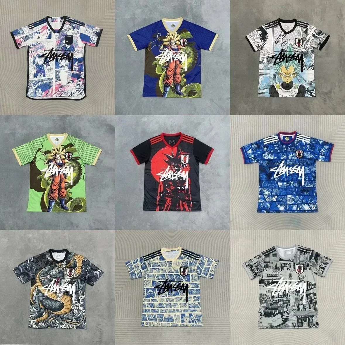 Stussy Dragon Ball Z Collaboration Jersey