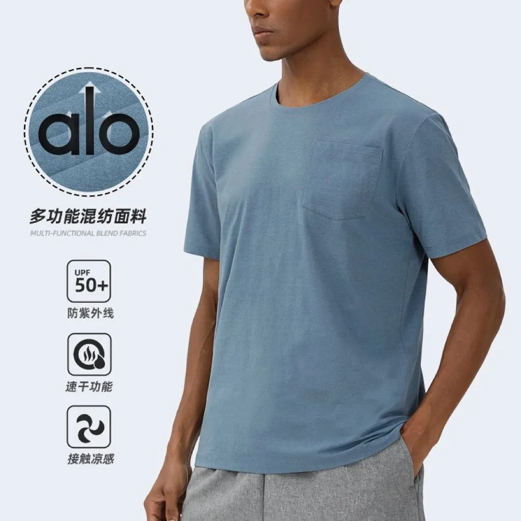 alo Multi-Functional Blend Fabrics T-Shirt [4 styles]