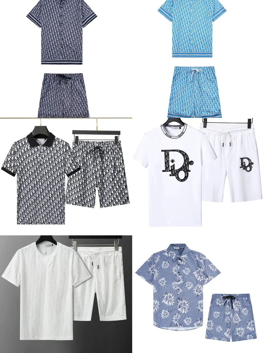 Dior Oblique T-Shirt/Shorts [16 styles]