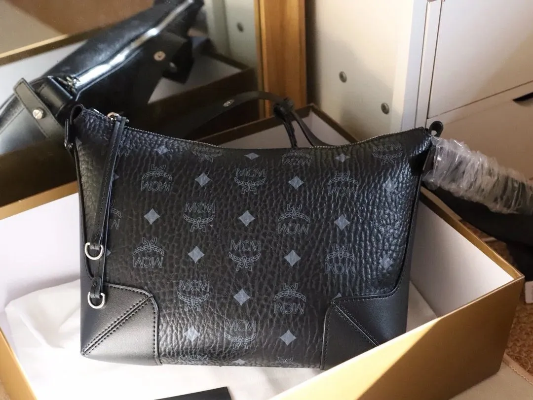 MCM Visetos Shoulder Bag