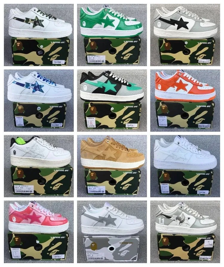 A Bathing Ape Bape Sta Sneakers [14 styles]