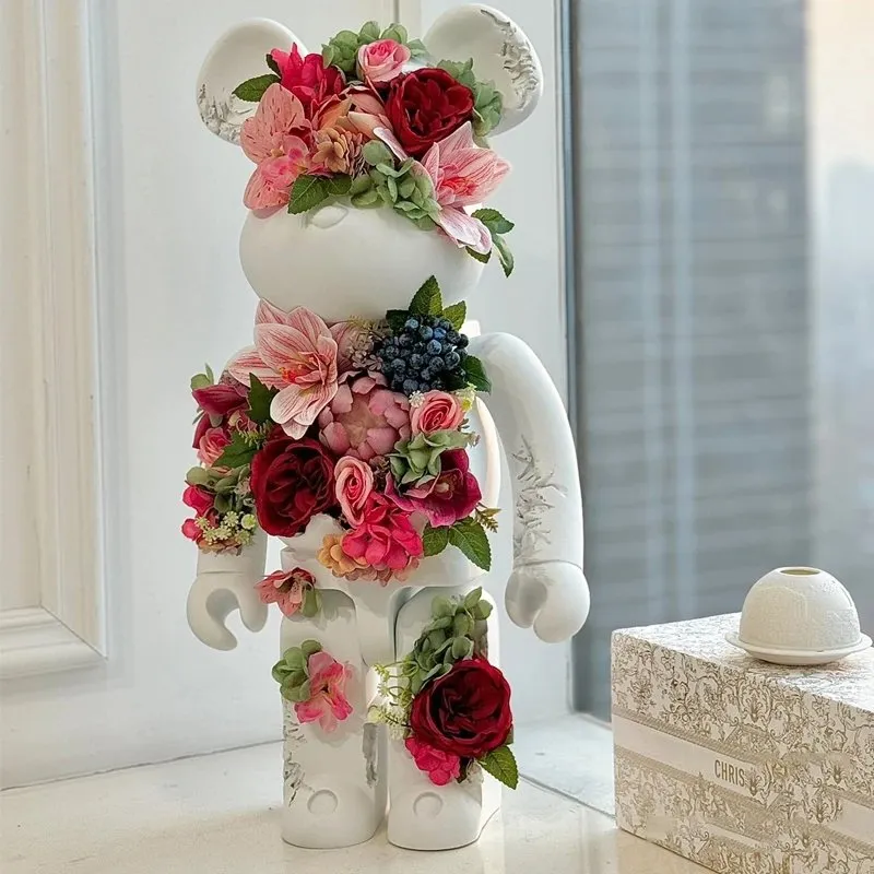 Bearbrick Floral Decoration Figure