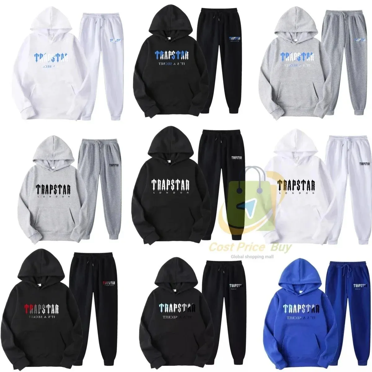 TRAPSTAR London Hoodie & Jogger Set [34 styles]