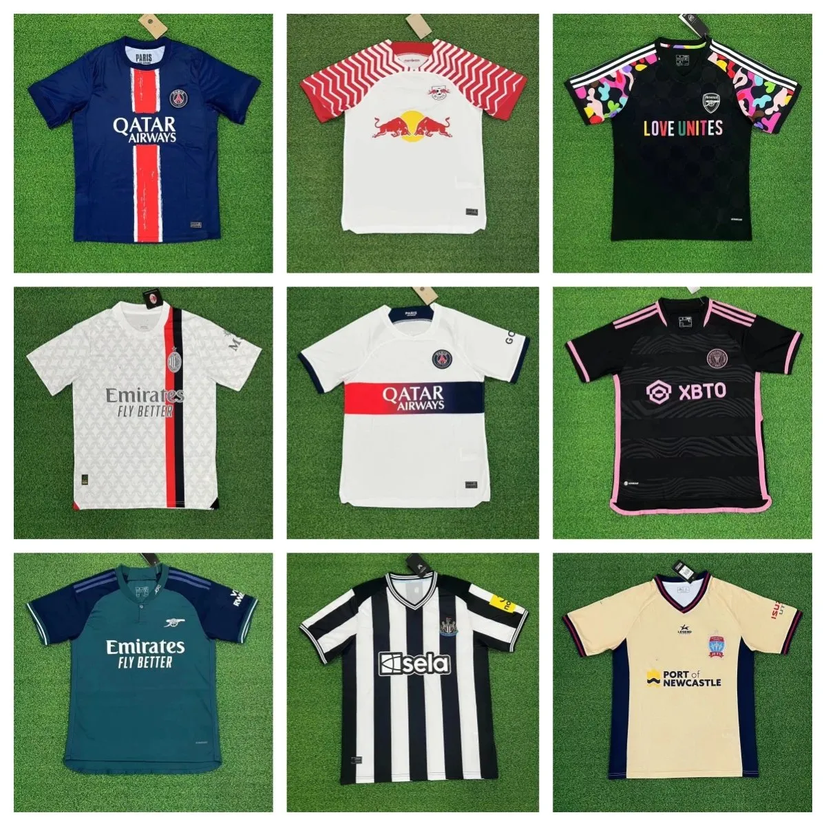 Various Football Club Jerseys [9 styles]