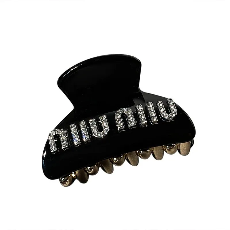 Miu Miu Logo Crystal Hair Clip [10 styles]