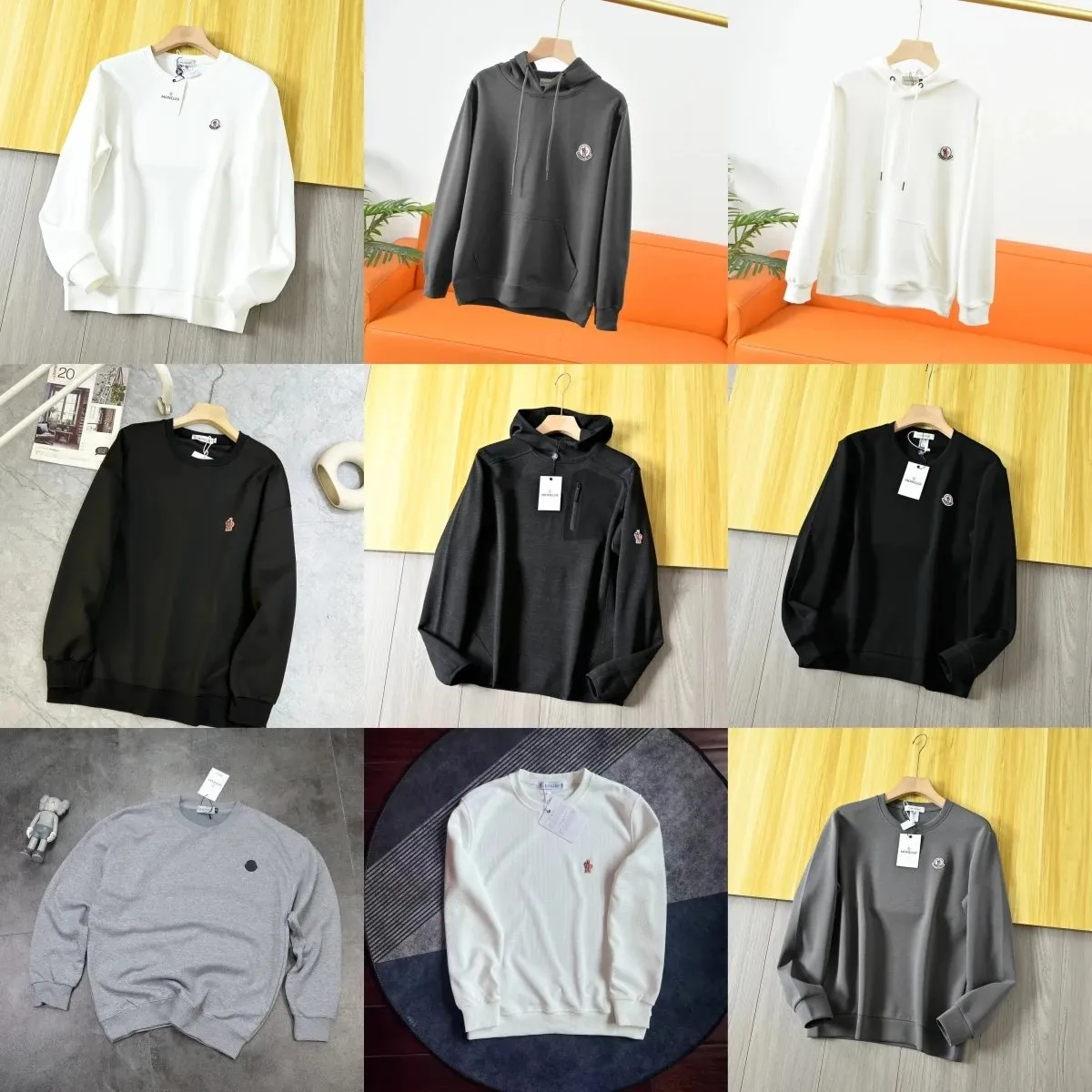 Moncler Hoodies/Sweaters [39 styles]