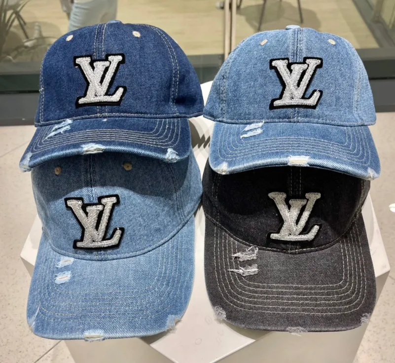 Louis Vuitton Denim LV Patch Cap