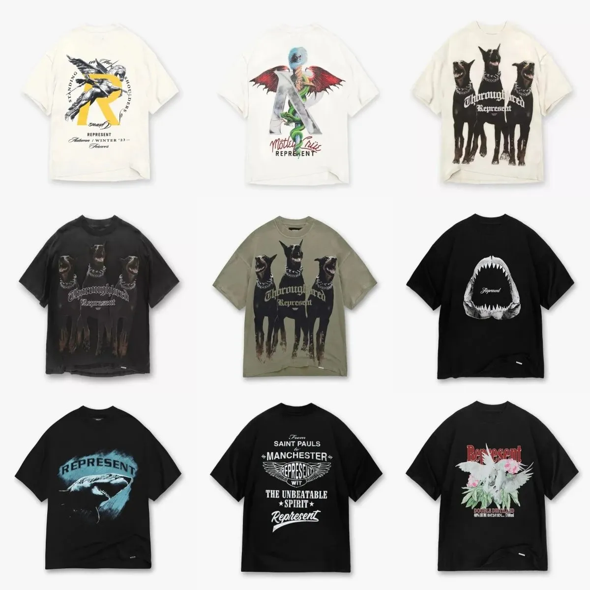 Represent T-Shirts [33 styles]