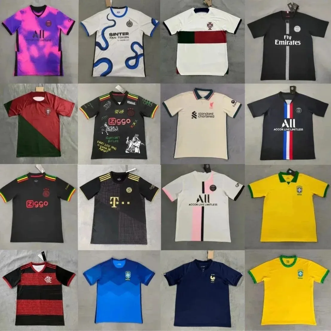 Various Football Club Jerseys [16 Styles]