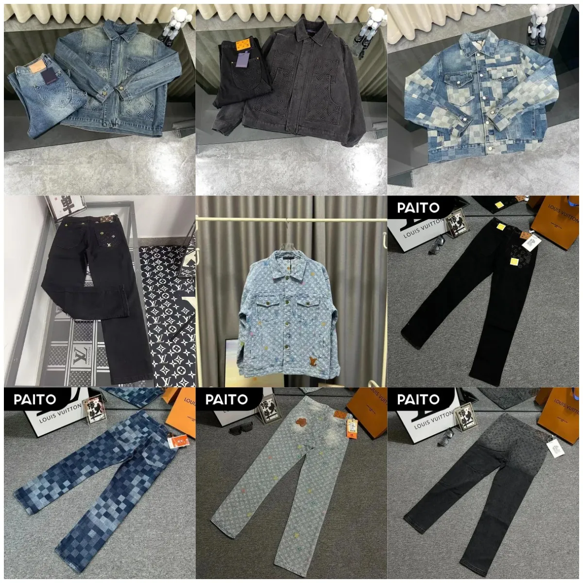 Louis Vuitton Monogram Denim Jacket [25 styles]