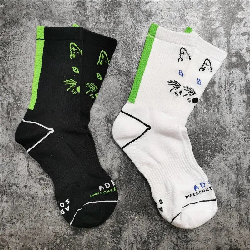 Maison Kitsuné Fox Head Socks [2 styles]