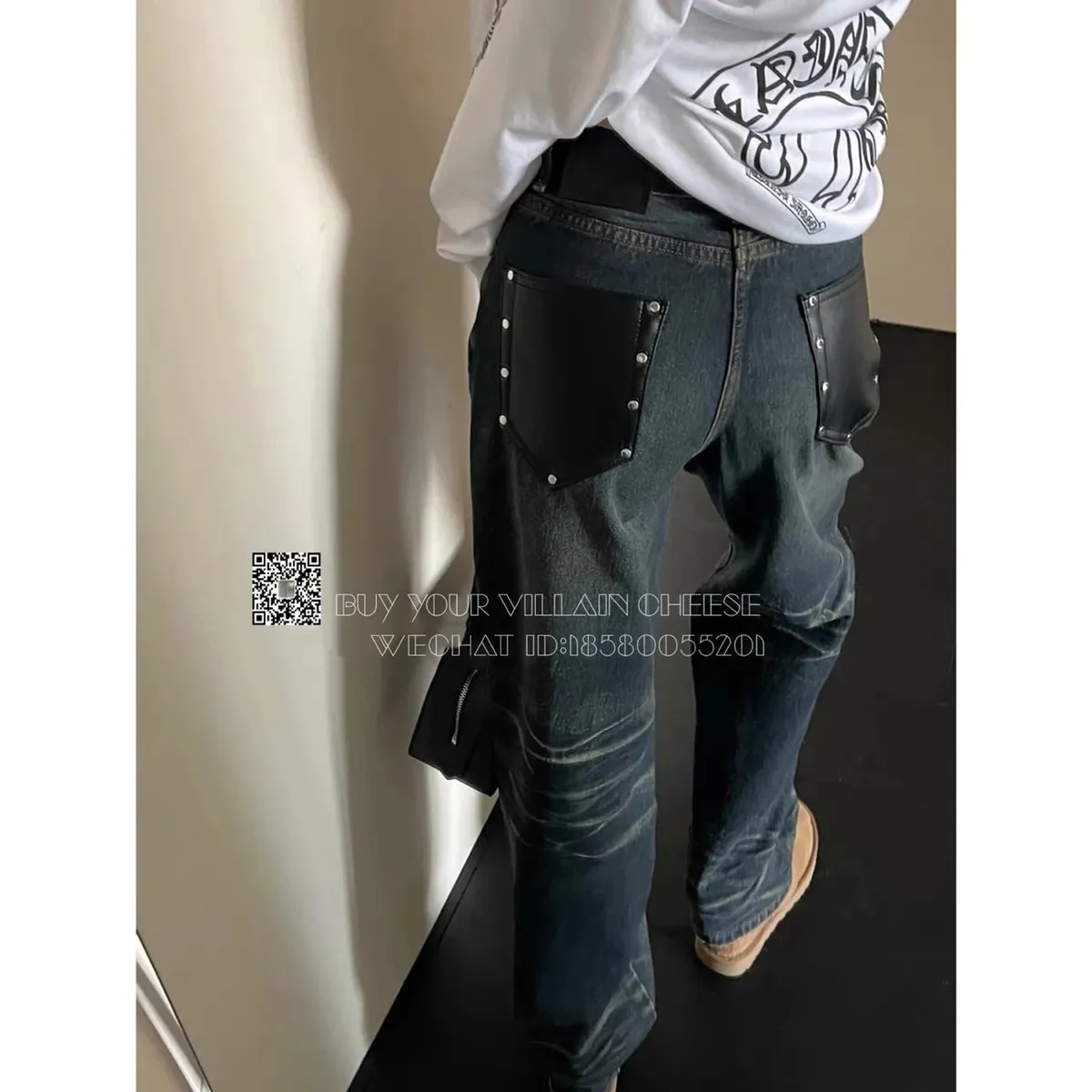 Villain Cheese Denim Pants [1 style]
