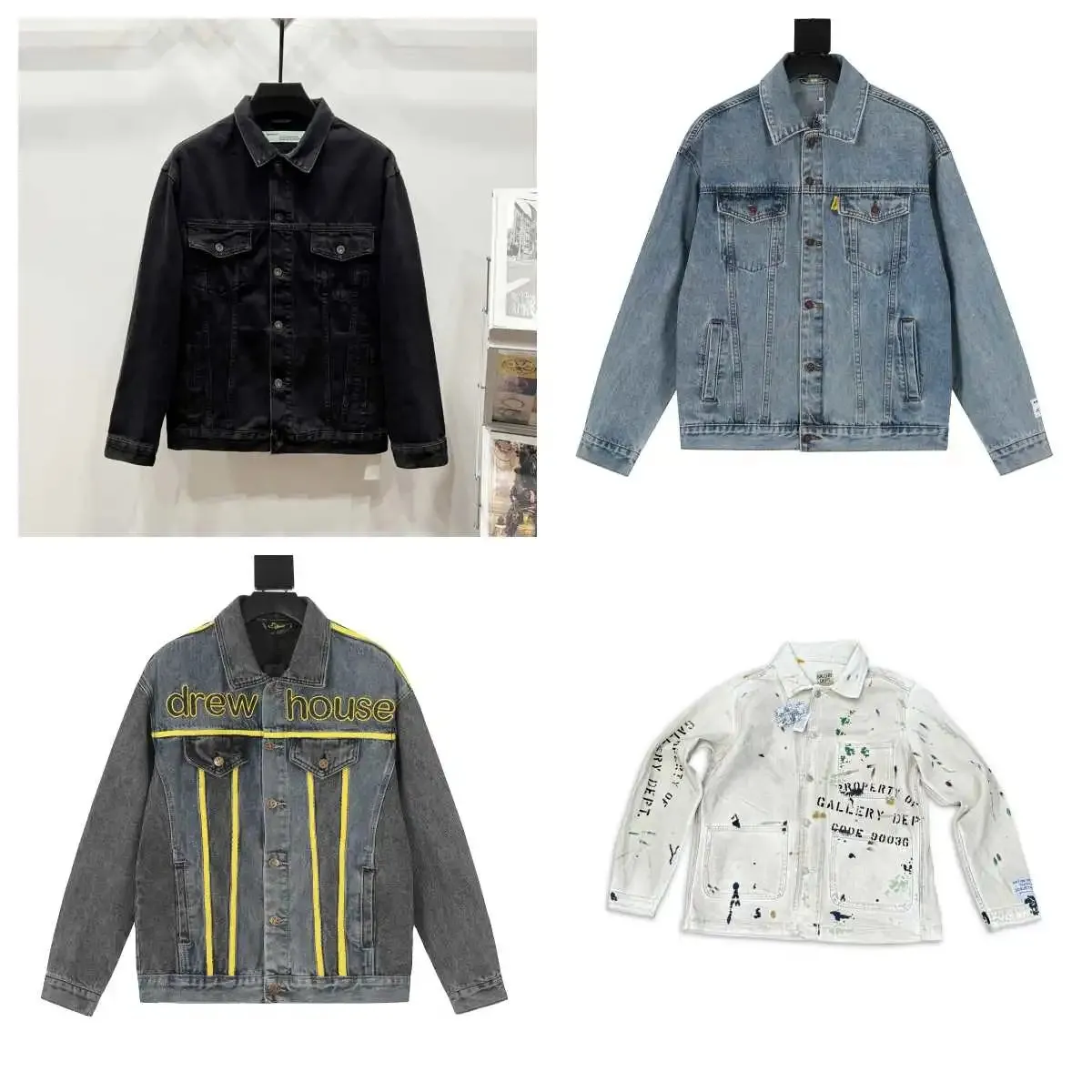 Drew House Denim Jacket [4 styles]