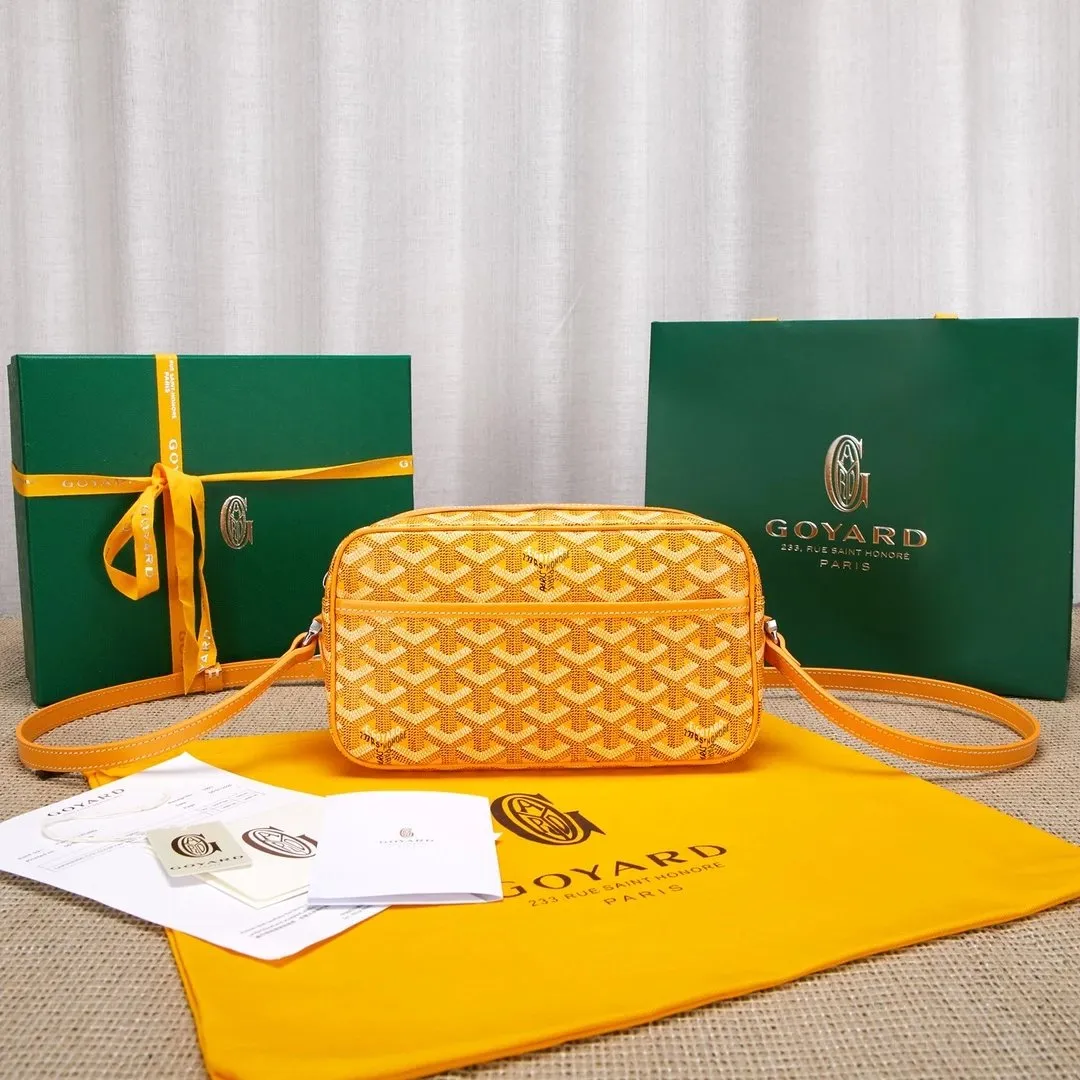 Goyard Goyardine Canvas Crossbody Bag