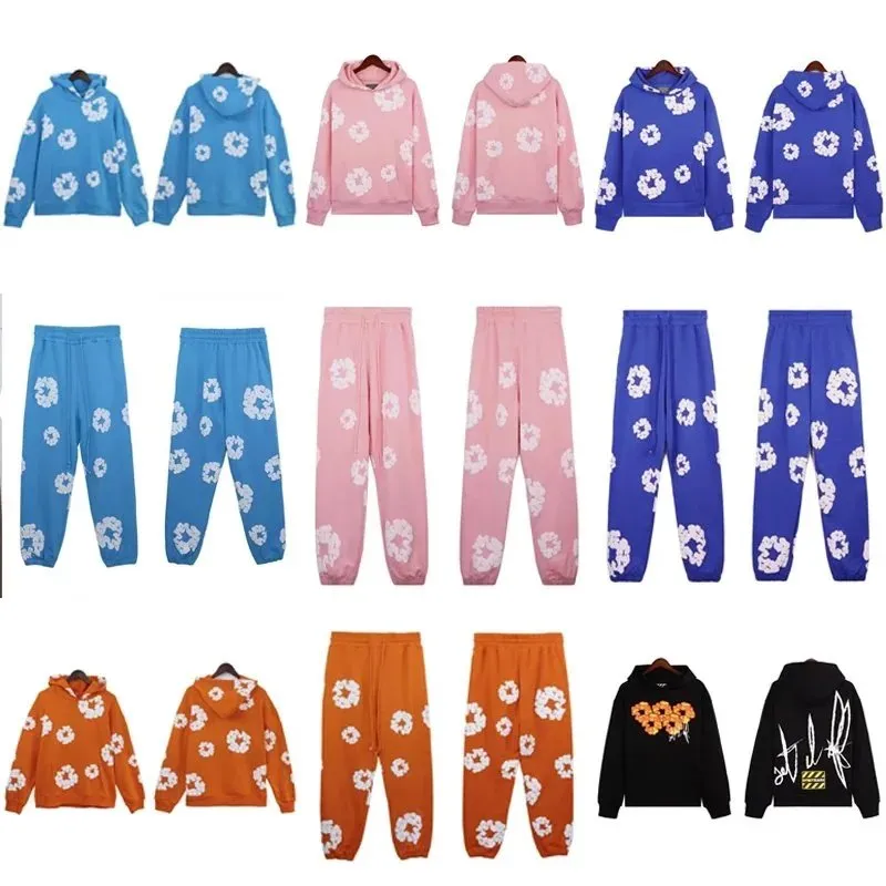 Floral Print Hoodie & Jogger Set [40 styles]