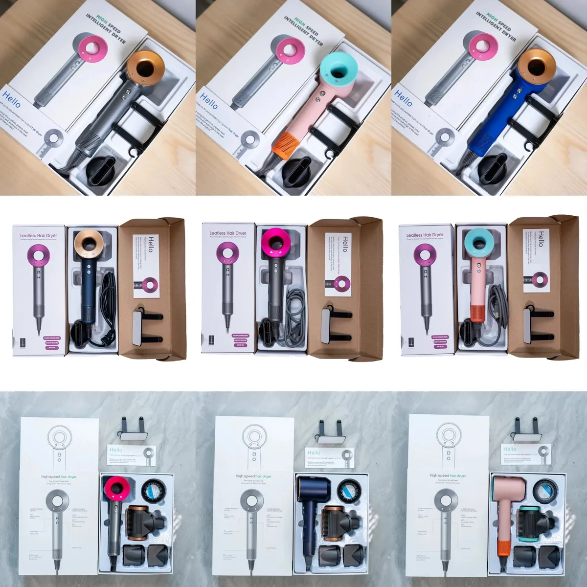 High Speed Intelligent Dryer [40 styles]