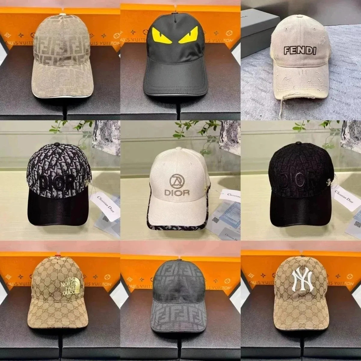 Luxury Brand Caps [40 styles]