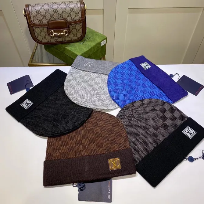 Louis Vuitton Monogram Beanie Hat [Winter Style]