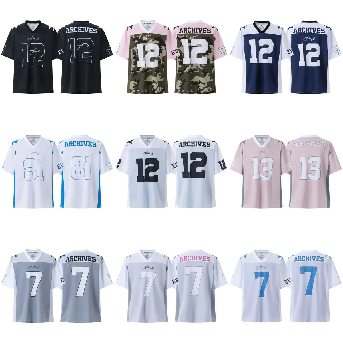 ARCHIVES Football Jersey [20 styles]