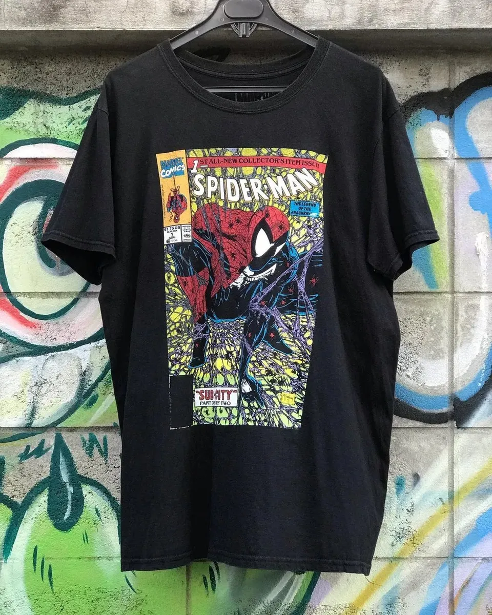 Marvel Spider-Man Comic Cover T-Shirt