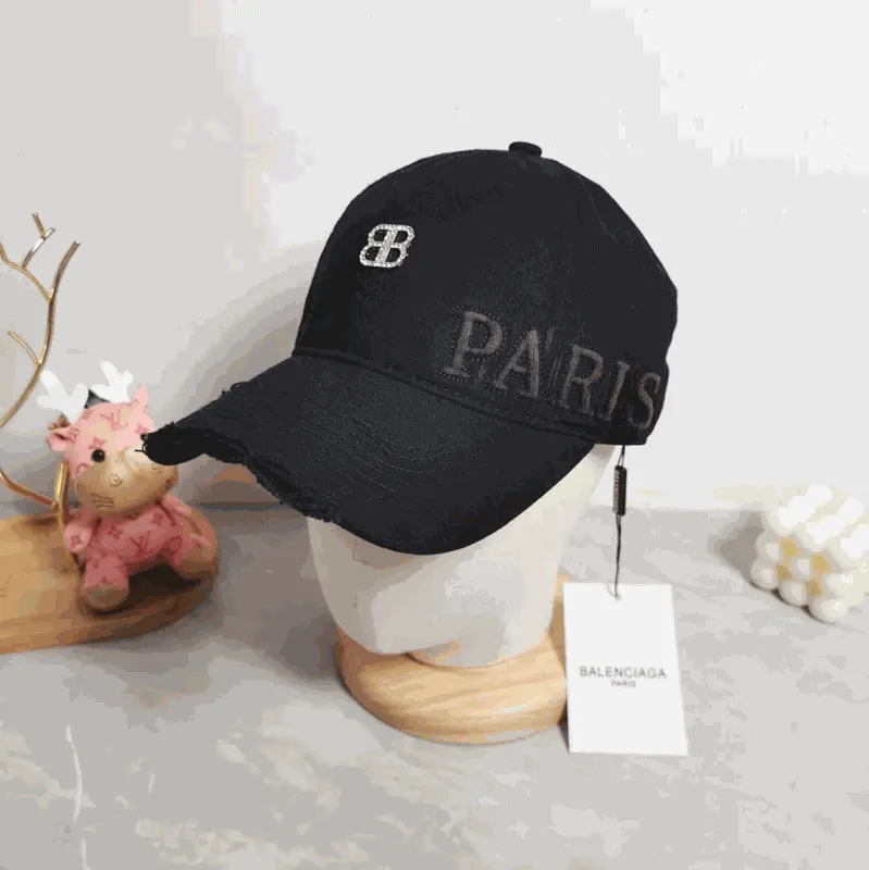 Balenciaga Paris Embroidered Baseball Cap [24 styles]