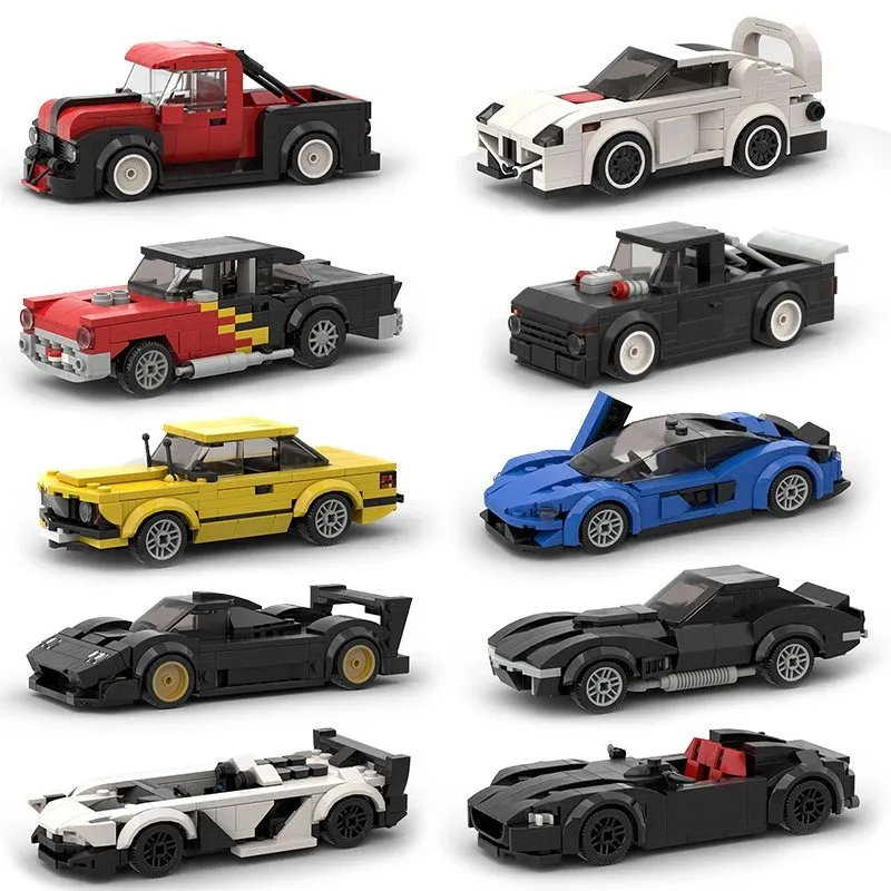 LEGO Custom Build Cars [40 styles]