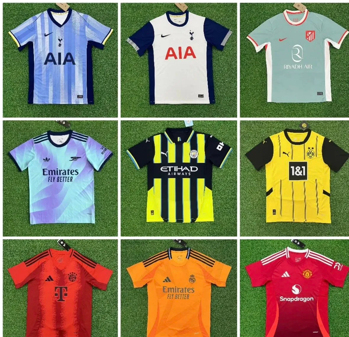 Football Club Jerseys [40 styles]