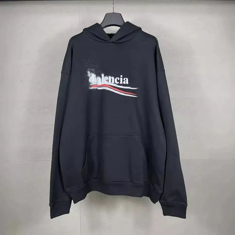 Balenciaga Spray Logo Hoodie [2 styles]