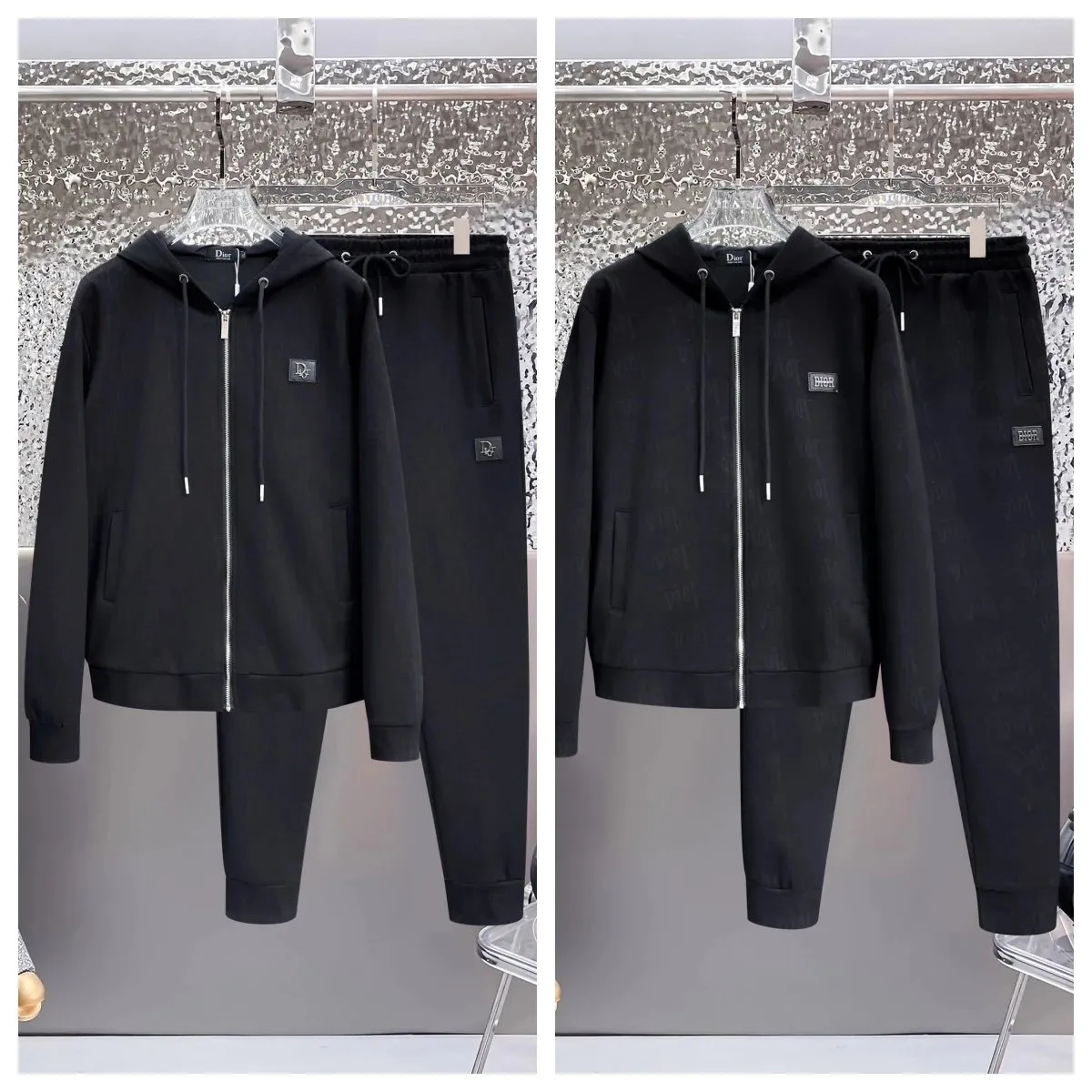 Dior Oblique Hoodie and Jogger Set [2 styles]