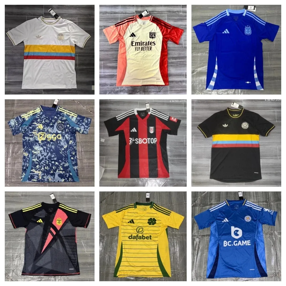 Adidas Football Jerseys [9 Styles]