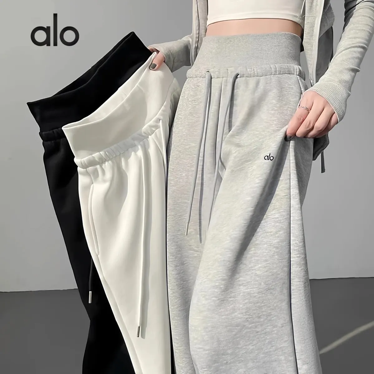 alo Wide-Leg Sweatpants [3 styles]
