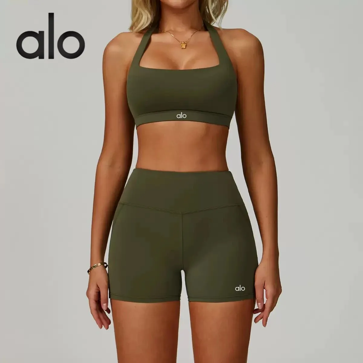 Alo Maya Sports Bra & Shorts Set [16 styles]