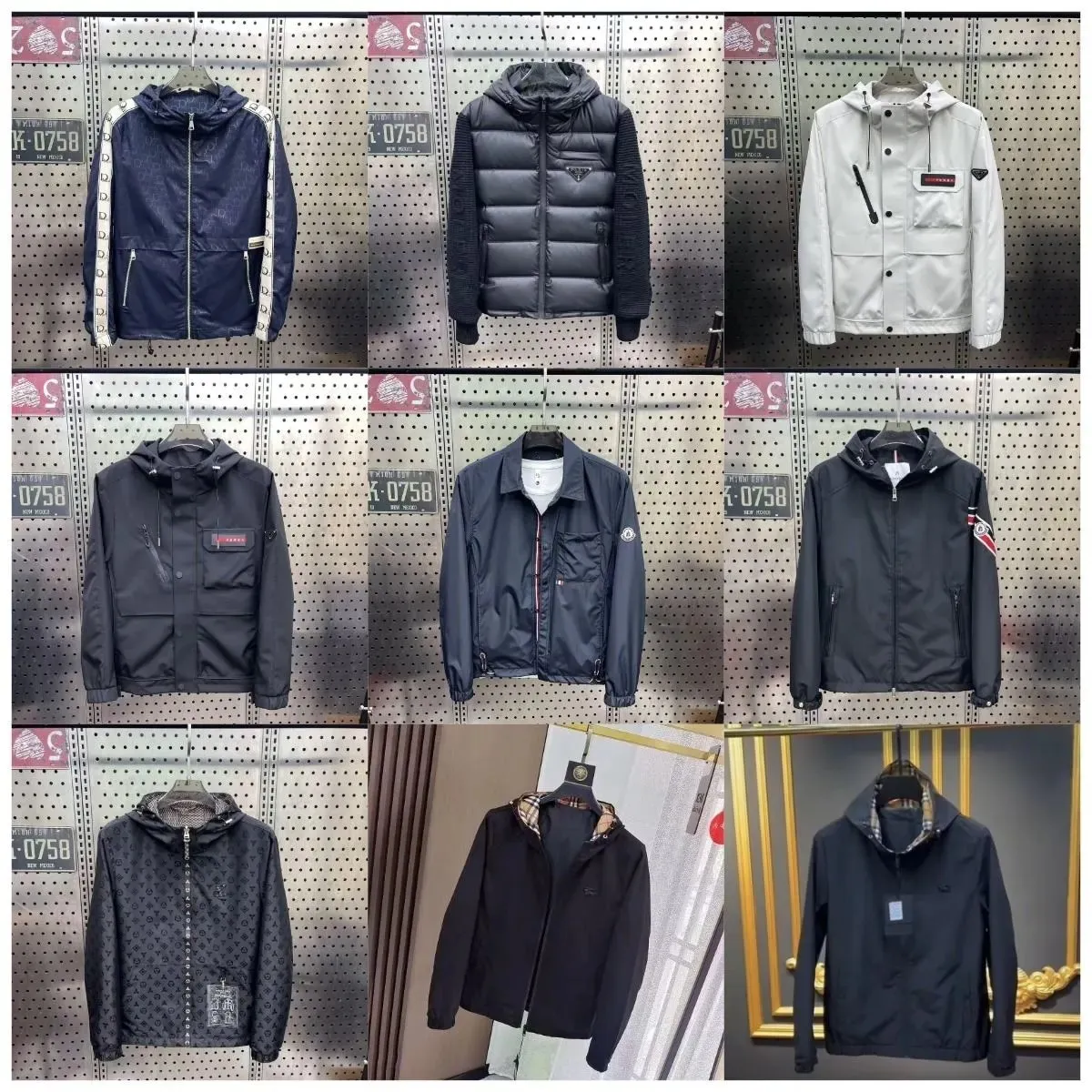 Fendi Dior Prada Moncler LV Burberry Jackets [39 styles]
