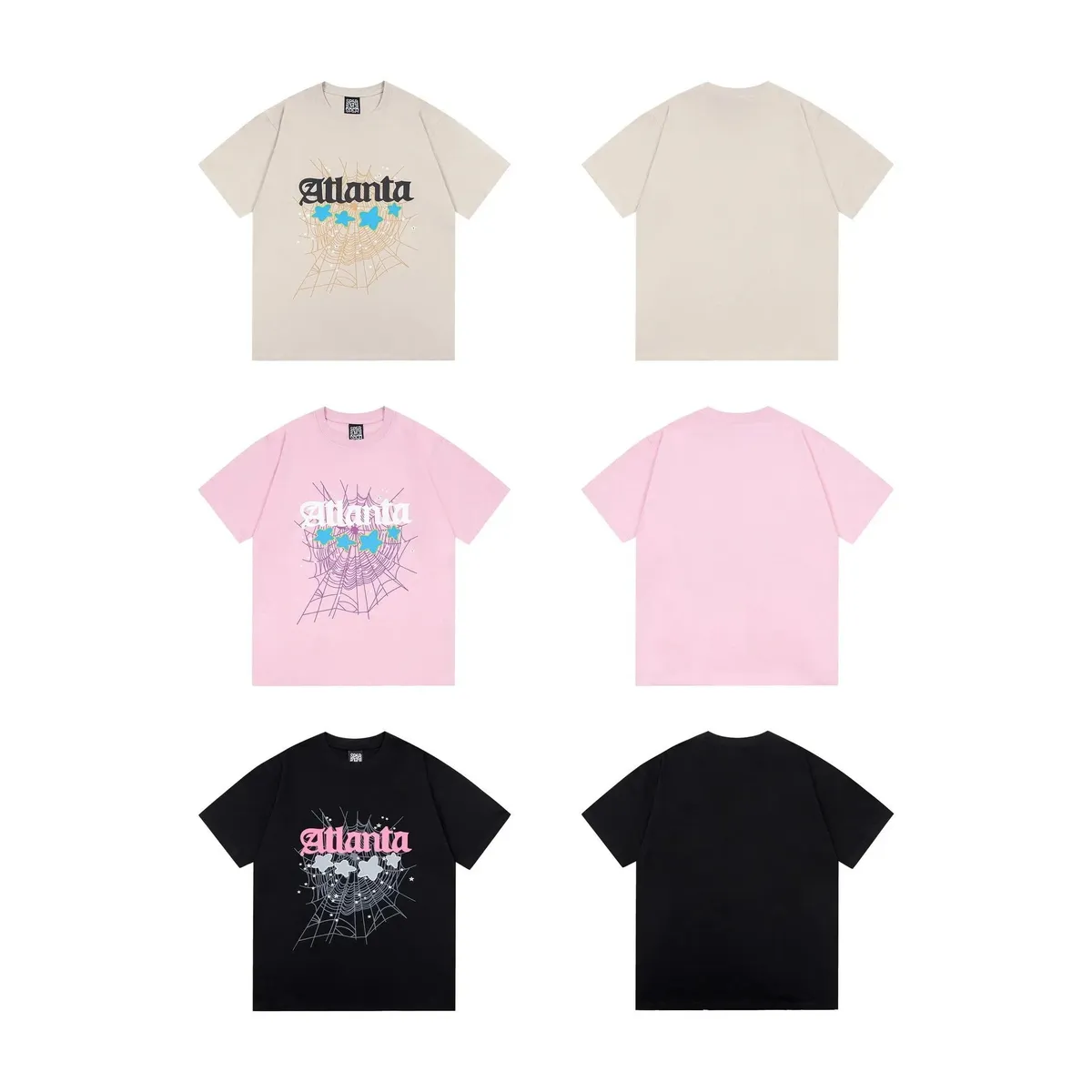 Atlanta Spiderweb Graphic T-Shirt [27 styles]