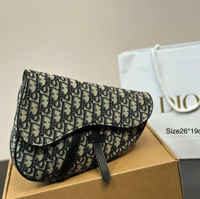 Dior Oblique Saddle Bag [2 styles]
