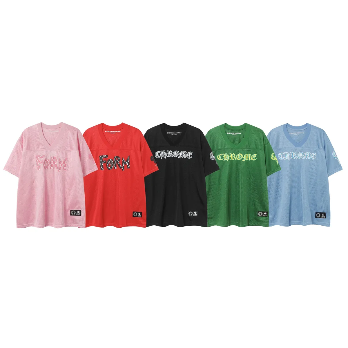 Chrome Hearts Mesh Football Jersey [5 styles]