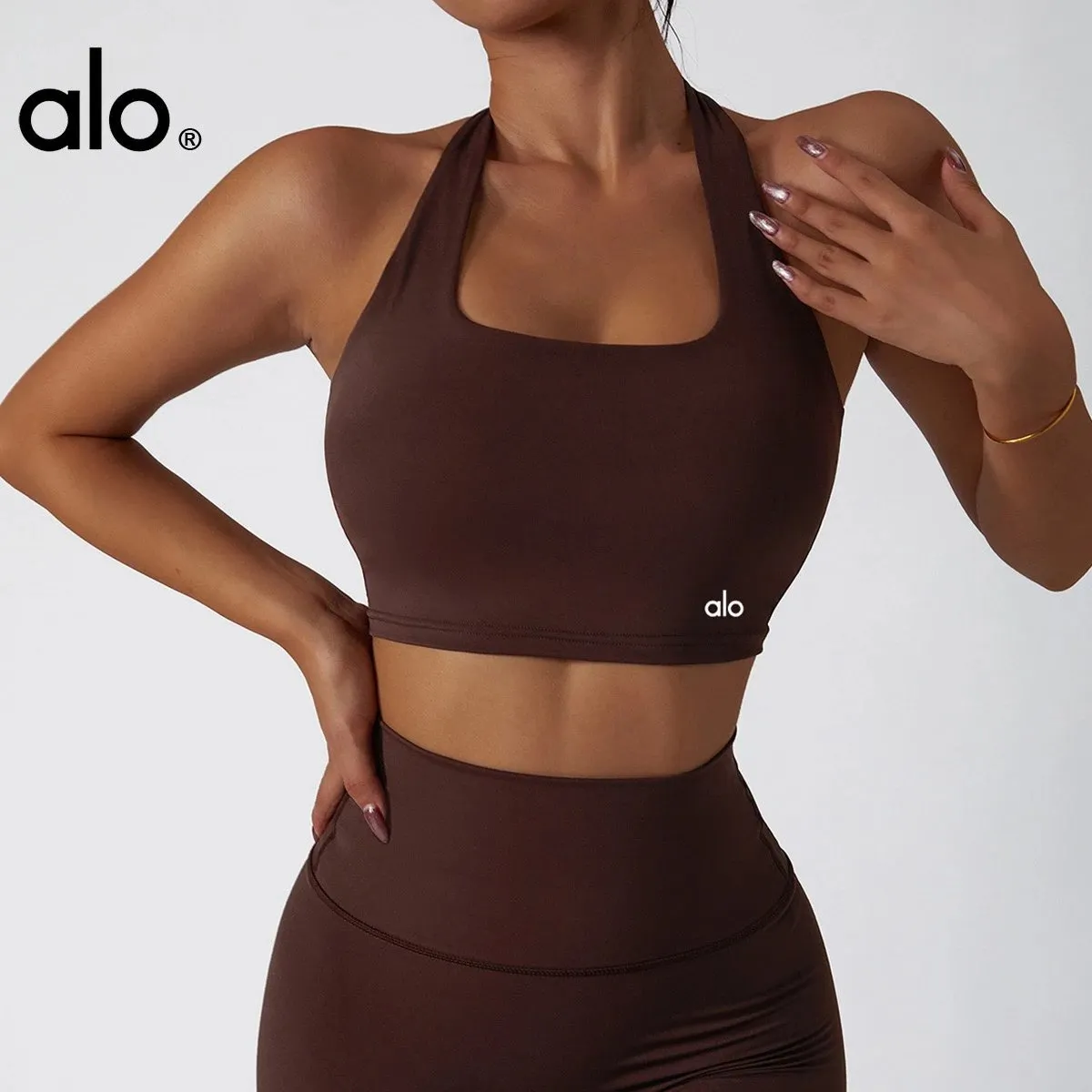 Alo MAYA Sports Bra & Leggings Set [4 styles]