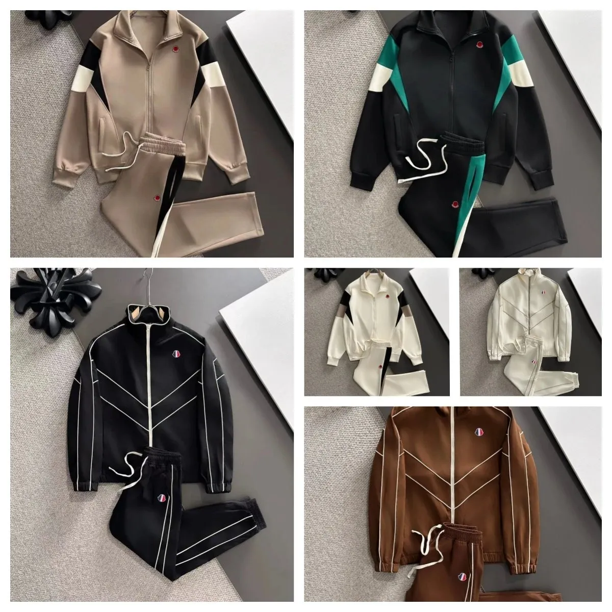 Champion V-Stripe Track Suit Set [6 styles]