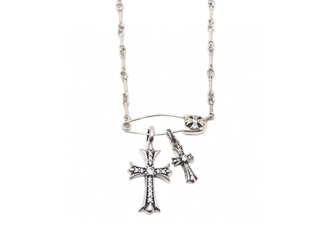 Chrome Hearts Cross Pendant Necklace