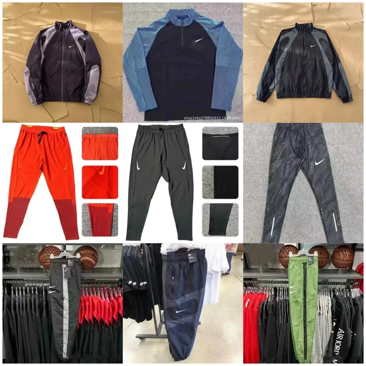 Nike B22 Quick-Drying Jacket/Pants Set [39 styles]