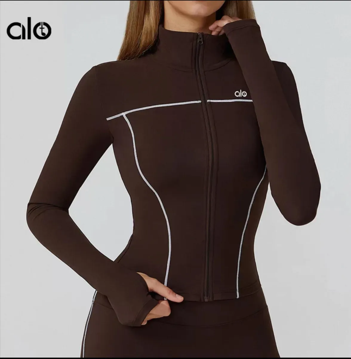 Alo Yoga Long Sleeve Zip-Up Jacket [5 styles]