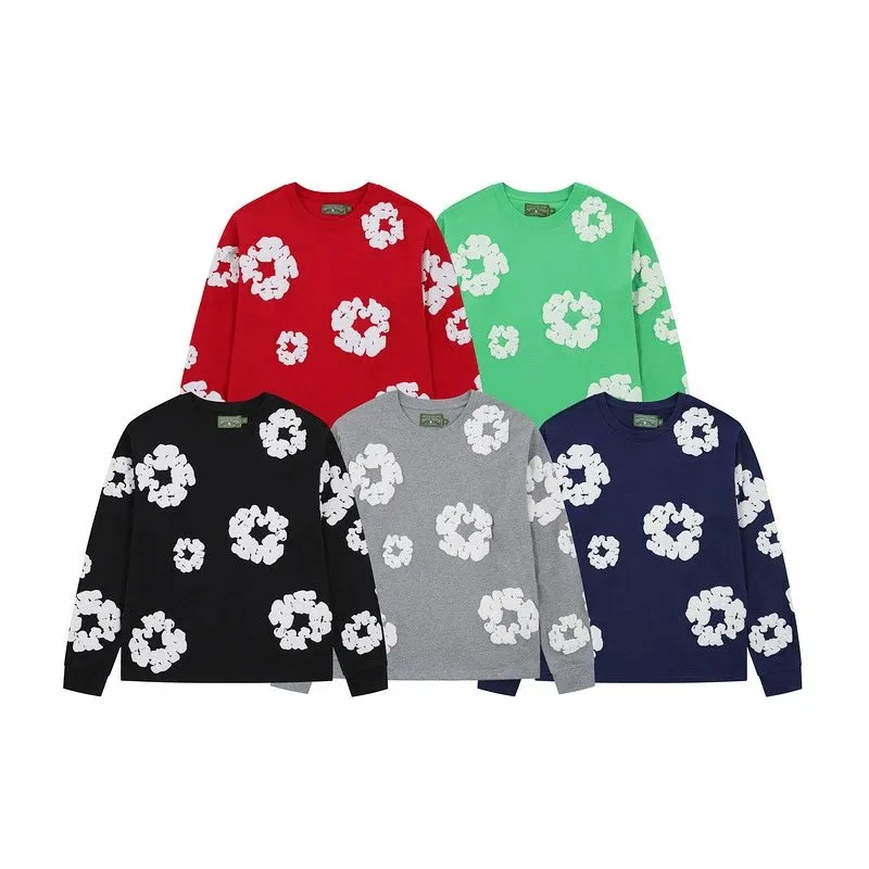 Floral Print Long Sleeve Sweater [5 styles]