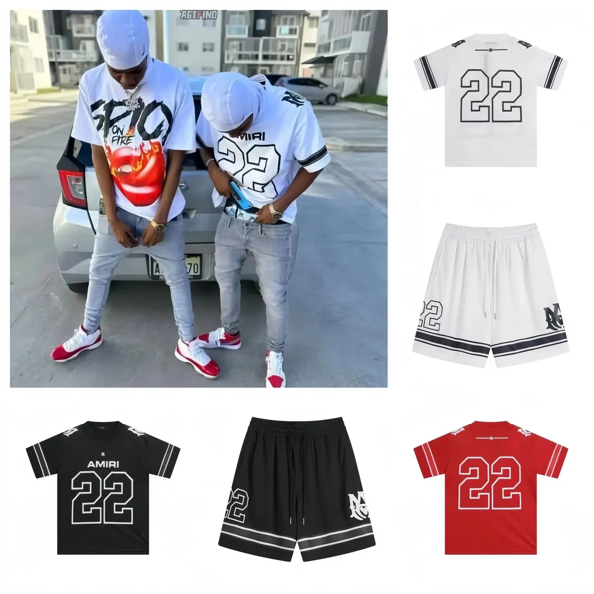 Amiri 22 Jersey [6 styles]